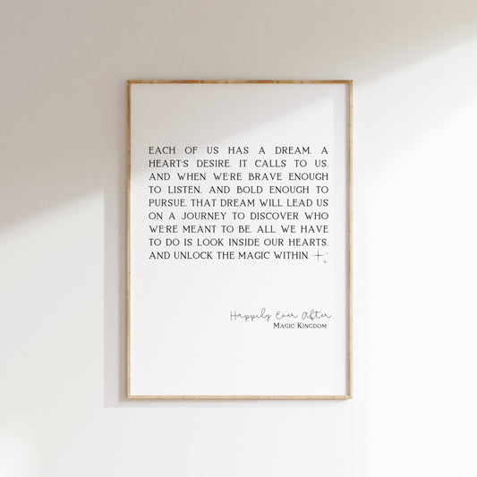 Happily Ever After Print